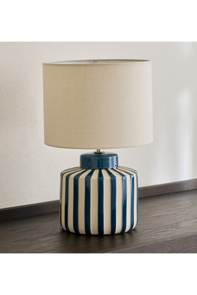 Generic Olaf Ceramic Table Lamp - 39.5 cm