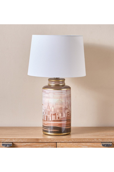 Generic Audun Porcelain Table Lamp - 65 cm