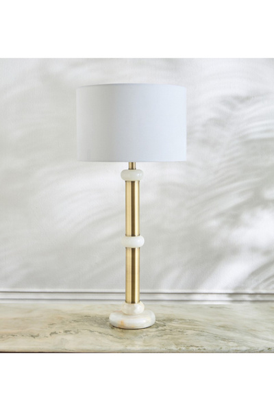 Generic Seta Marble Table Lamp - 80 cm