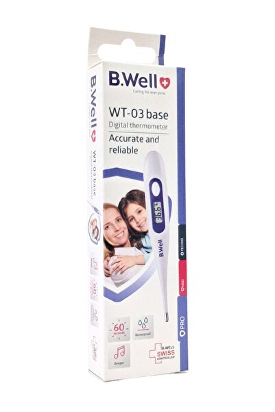 B.Well Swiss B.Well Base Digital Thermometer Wt-03