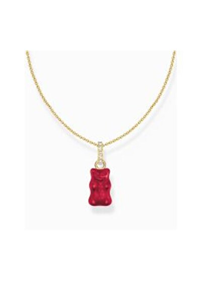 Thomas Sabo KE2209-414-10-L45 Gold-plated chain red Goldbears