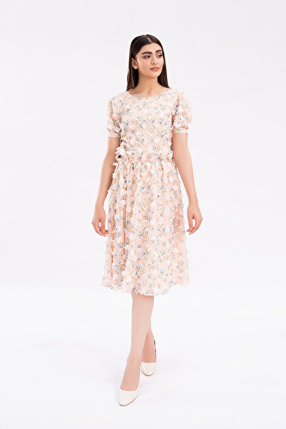 Obaha Floral blouse and skirt set