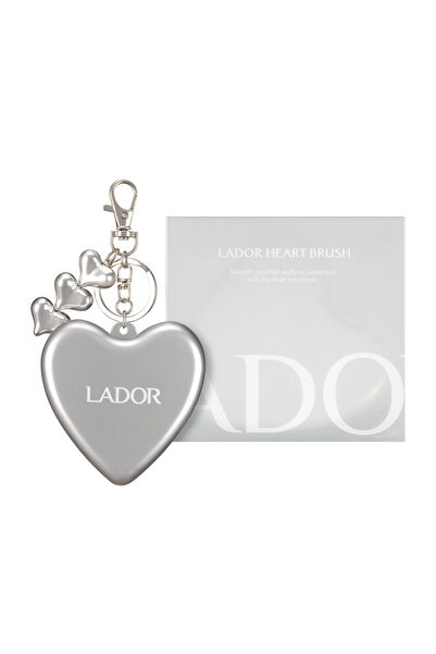 Lador إكسسوار مشط على شكل قلب، فرشاة على شكل قلب