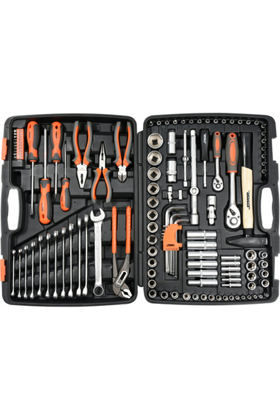 Sthor 58690 Socket Set 1/2-1/4'' 122 Pieces