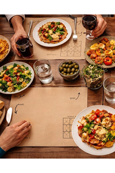 edinotes Edi Notes Yeni Nesil Eğlenceli Kağıt Amerikan Servis 12'li