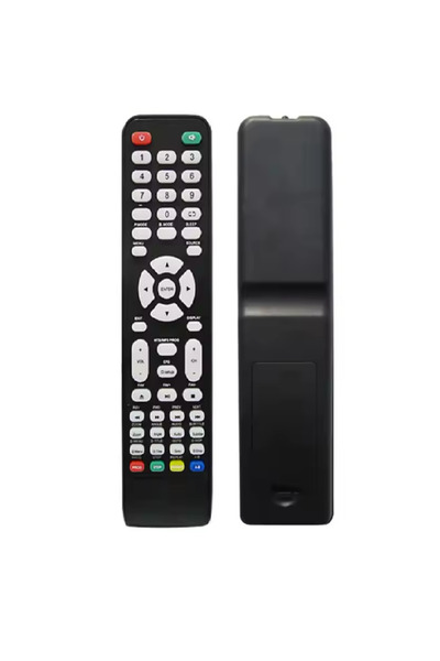 zola Universal remote control, for all smart TVs, 20.7 x 5 x 2 cm, black