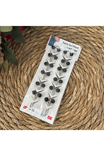 Minelli ArSel Моден шал аксесоар шал клипс 12-парче пакет BKD0134