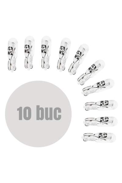 CarGuard Bec pentru bord T5 12V 2W - set de 10 -