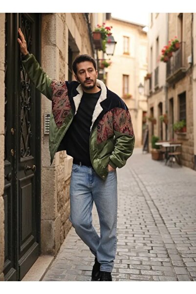 CANMODA (7722) 2Xlarge / 3Xlarge Compatible Aztec Style Oversized Unisex Jacket