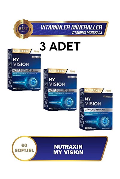 Nutraxin My Vision 60 Soft Gel