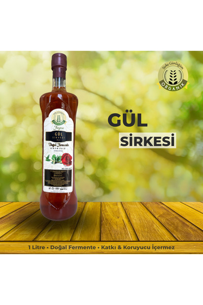 sirke günlüğüm organik Gül Sirkesi