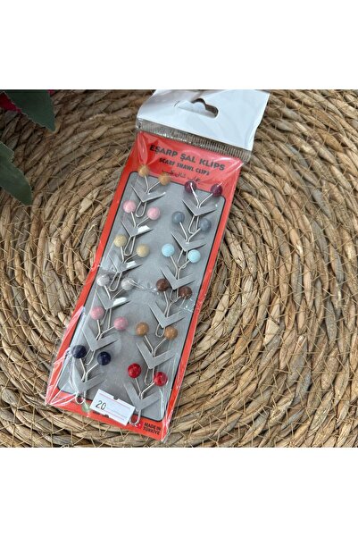 Minelli ArSel Moda Шарф Аксесуари Шаль Кліпси 12-пакет BKD0120