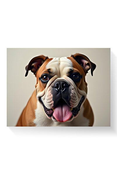 Printees Tablou - Bulldogul - Canvas pe șasiu