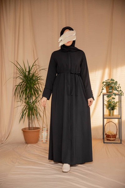 Nissra Ankanoor Медіна Шовк Широкий Манжет З Кнопками Деталізований Фереце 14...