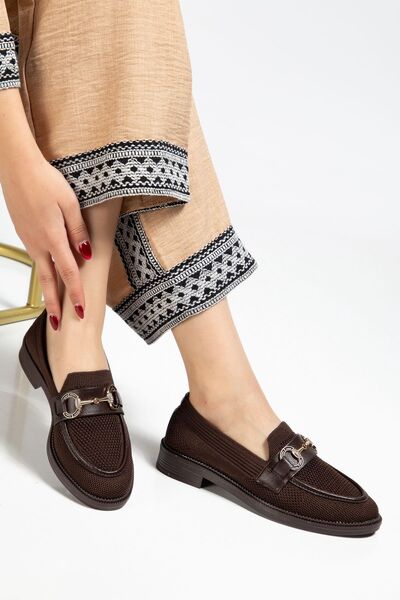 ANSE Knitwear Loafer Shoes