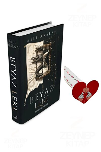 İndigo Kitap Beyaz Leke 1 Mahkumiyet(Ciltli)Özel Tasarım Kalp Ayraç ve Poster...