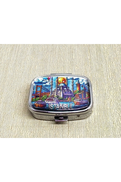 OEM Istanbul themed medicine box alk4368