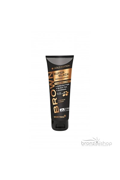 Tannymaxx Super Black Gold Edition Bronzare + Bronzant Închis 125 ml