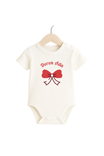 babytex Baby Body & Bodysuit Name B Printed 100% Cotton Baby Bodysuit