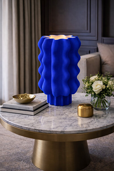 Vescarri Wavy Table Lamp – Wavy Modern Decorative Lighting