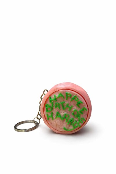 EMS 3D Clicker Happe Birtday Keychain