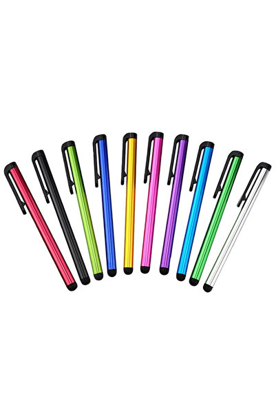 Derwell 1 Adet Kırmızı Universal Stylus Kalem iOS Android Windows Akıllı Taht...