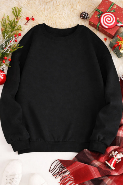 Pink Sky Unisex Oversized Cotton Printed Sweatshirt