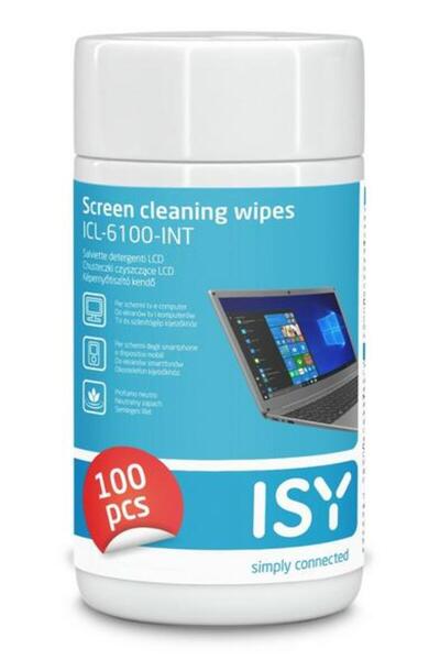Other ISY LCD Screen Cleaning Wipes ICL-6100, 100 pcs