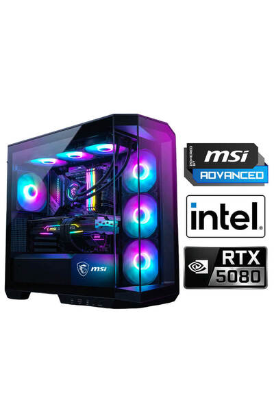 XASER Velox x690 i9 14900KF 32GB DDR5 Ram 1TB M.2 NVMe SSD 16GB RTX5080 Sıvı ...