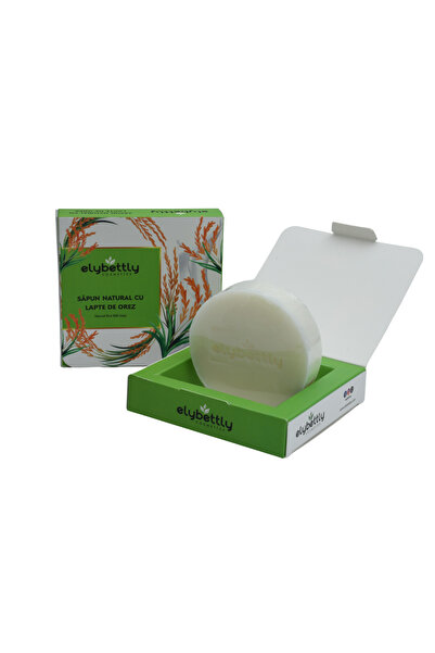 Elybettly Rice Milk Soap Brightness, Softness and Gentle Skin Care 118 g