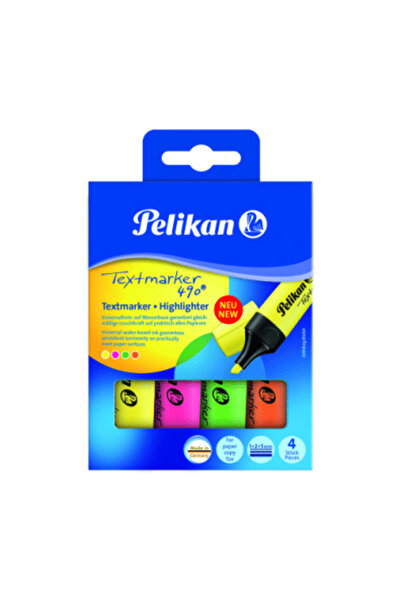 Pelikan Textmarker Evidentiator, Set 4 Culori