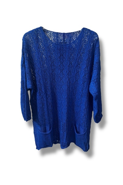 SUMEF 100% Mercerized Cotton Knitwear Blouse – Standard Size 38-48 Compatible...