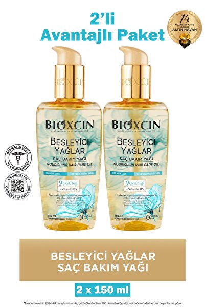 Bioxcin Nourishing Oils Hair Care Oil 150 ml 2 Pieces