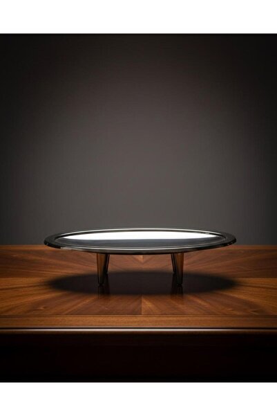 Mikasa Moor GÜMÜŞ PİRİNÇ AYAKLI SUNUMLUK 36*17CM