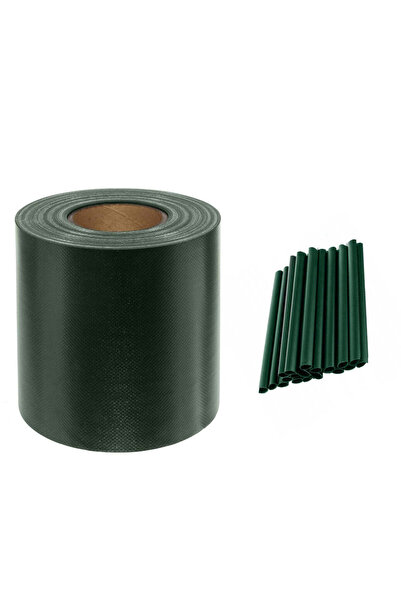 zola Σετ διακοσμητικής ταινίας φράχτη, 25 κλιπ, ανθεκτικό PVC, 450 g/m2, 19 x...