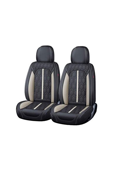 CarGuard Huse auto premium 5 locuri Deluxe piele ecologică perforată - negru ...