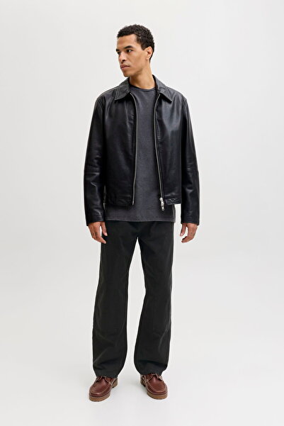 Jack & Jones Мъжки панталони с широка кройка - Alex