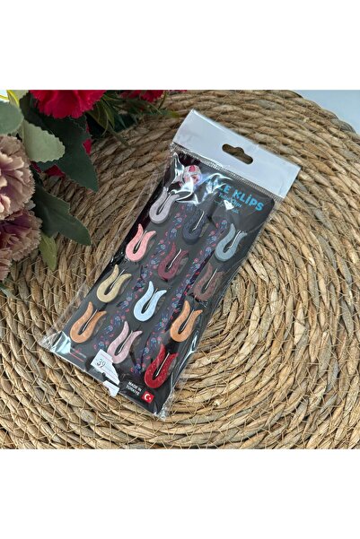 Minelli أرسل موضة وشاح إكسسوار شال كليب 12 حزمة BKD0139