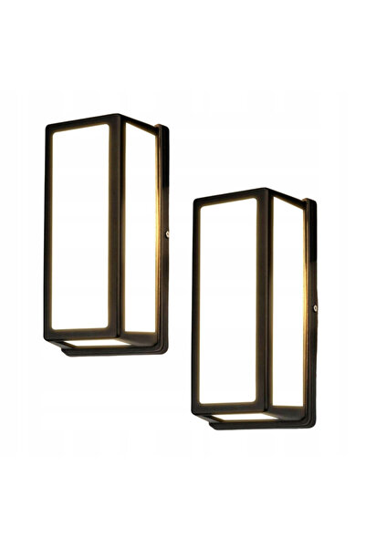 NO BRAND Lampă de perete exterioară cu senzor de mișcare 24W alb cald 3000K I...