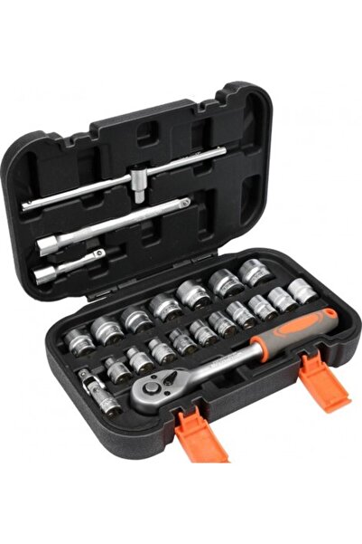 Sthor Set chei tubulare 58661 3/8'', 22 bucăți