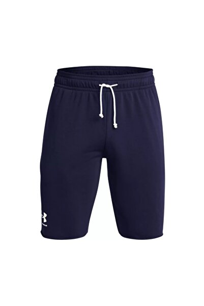 Under Armour Pantaloni scurți sport Rival Terry pentru bărbați - Albaștri, mă...