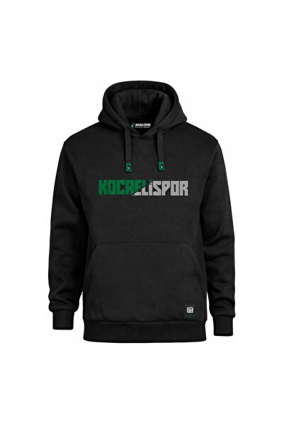 sportrun Kocaelispor 25/26 Licensed Hooded Sweatshirt Black
