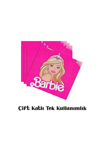 ALYA PARTİ 16 Adet Barbie Temalı Peçete
