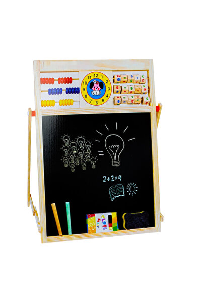 OEM Magnetic board, 60x50cm, black and white + accessories