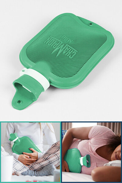 ADALILAR KAUÇUK Champion Mini Kokusuz Sıcak Su Torbası Yeşil 1,5 L