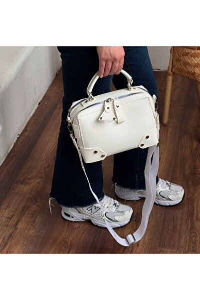 Barbaris Kadın Çapraz Askılı Orta Boy El Ve Omuz Çantası