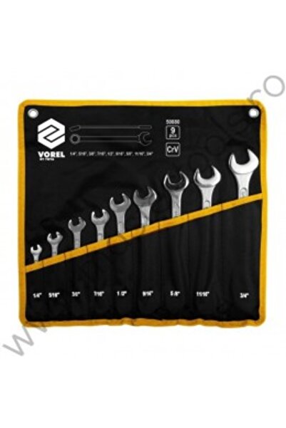 Vorel Set 9 Combination Wrenches