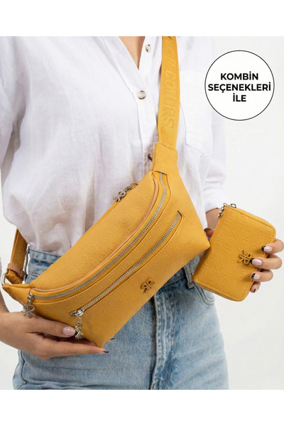 Çanta Trend حقيبة رياضية نسائية من بولو أوف كولورز هاردال ذات 4 أقسام مع إكسس...