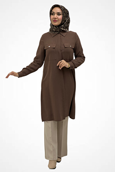 Alesya Cep Kapaklı Tunik A5266