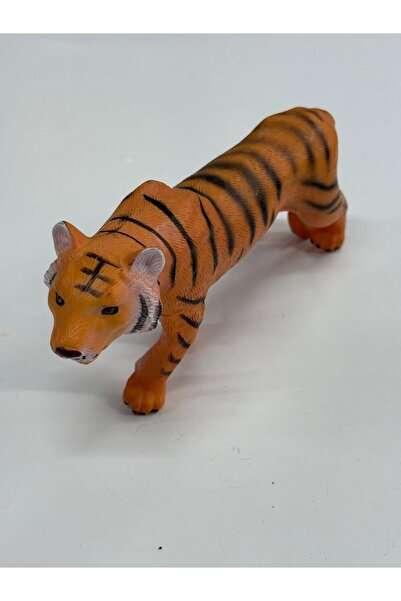 Kayra Plastik Oyuncak Büyük Boy Hayvan Kaplan Tiger 17 cm